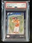 2024 Panini Donruss Optic #209 Bo Nix Rated Rookie Purple Shock PSA 10 RC 🔥