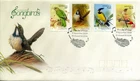 2009 Australian Songbirds - FDC Gummed stamps