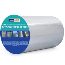 ADHES Extra Thick Butyl Tape 8 Inch x 16 Feet x 1.5mm – 50% Thicker for Super...