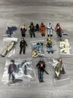 14 Vintage Lot of Gi Joe Action Figures/ Accessories 1980's Mixed Army Men Toys