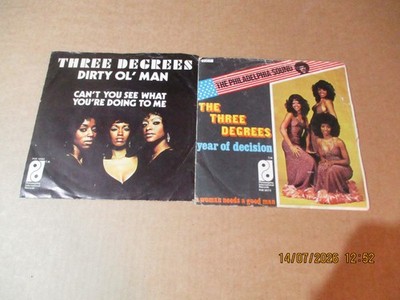 7'' Single Vinyl Sammlung  2x Three Degrees