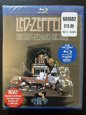 Led Zeppelin The Song Remains The Same 2007 Warner Bros Blu-Ra Sealed New