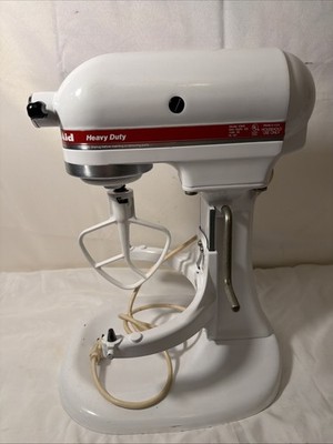 Kitchen NEW 100V White Mixer Countertop Stand Lift Arm KSM5.5WH KitchenAid 中古品 キッチンエイド　KSM5　 Aid 調理器具