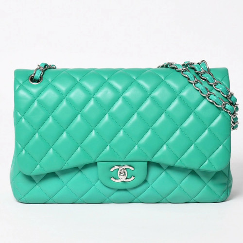 Chanel Big Matelasse30 W Flap Chain Shoulder Bag A58600 16th Coco Lambskin r0_06