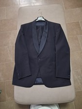 Herren Smoking Anzug Sakko + Hose von Wilvorst Gr.27, dunkel blau, wie neu