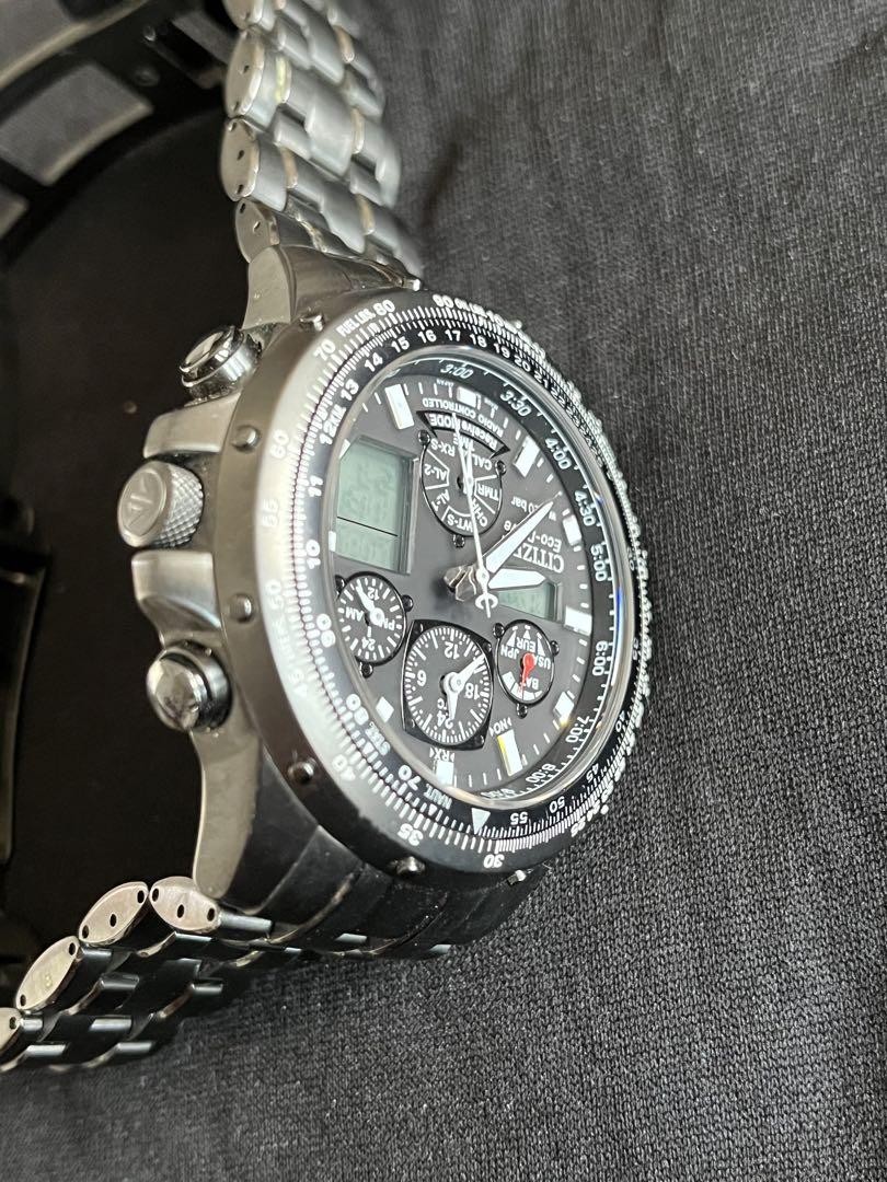 CITIZEN シチズン PROMASTER U600-T011560 CITIZEN Promaster U600-T011560 Black Dial Eco-Drive Men's