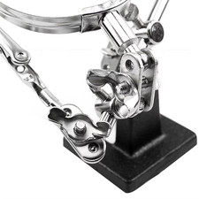 Third Hand Magnifier Soldering Stand Clamp Alligator Clip Tool
