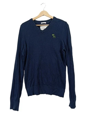 Abercrombie & Fitch Pullover V-Ausschnitt Gr. 50 Dunkelblau - Bild 1 von 3
