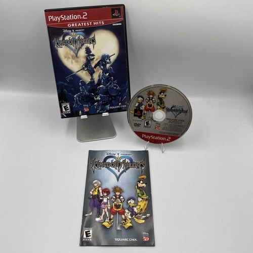 Kingdom Hearts - Greatest Hits (PlayStation 2, 2004) Complete Tested Working