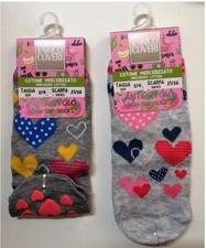 Enrico Coveri short sock non-slip girl 1 pair cotton Art. Girl8