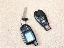 2011-2013 DURANGO Avital 5305L 7345L 2-Way LCD Remote Start Fob & Smart Key OEM