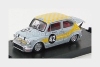 Brumm R421 Fiat 600 1000 Abarth N 42 Sc-Radio Veronica Zandvoort Trophy 1969