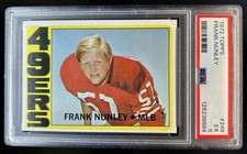 1972 Topps Frank Nunley Rookie RC #249 49ers PSA 5