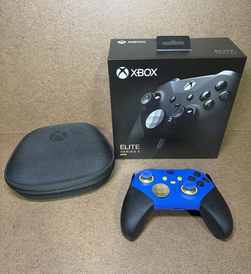 Custom Microsoft Xbox Elite Series 2 Controller Used w/ Original Box, Case +More