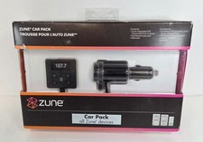 NEW Microsoft Zune Car Pack V2 FM Radio Transmitter Charger For All Zune Players