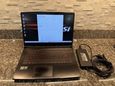 MSI GF65 Thin 10UE 15.6  i7 RTX 3060 16GB 512GB NvME