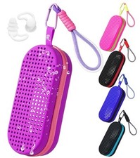 Swim Goggle Case For Swimming Goggles, Protective Cases for Goggles with Purple