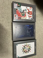 Lot Of 3 (16 Each) Card & Envelope Hallmark Card Assortment Holographic Holiday