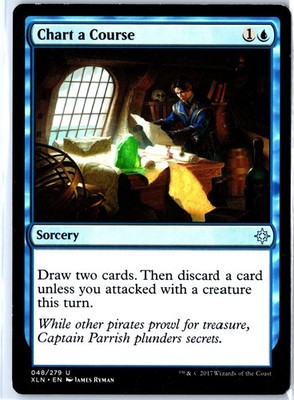 MAGIC TG: Ixalan #48 Chart a Course- Uncommon.M2A