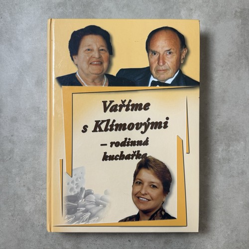 Czech Family Cookbook Cooking with the Klimas Marcella Klima Signed 2005 HC - Picture 2 of 6