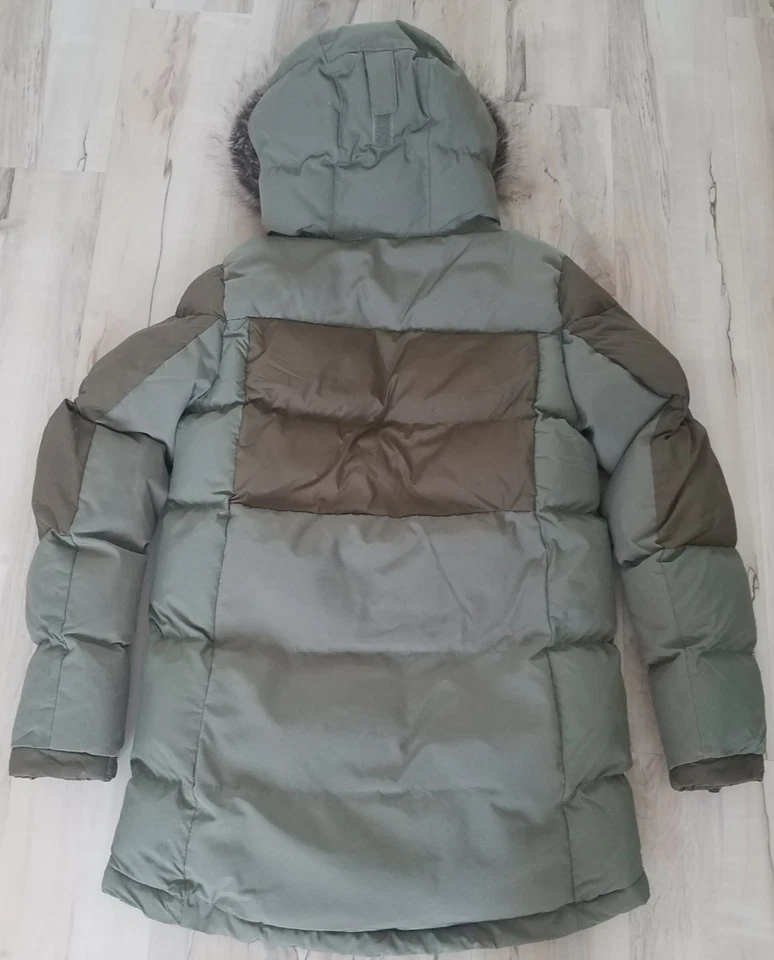 Columbia Marquam Peak Fusion III Parka con Capucha Omni Chaqueta de Invierno Verde Calor Talla L Foto 4 de 4