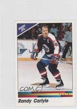 1990-91 Panini Album Stickers Randy Carlyle #314 0a4
