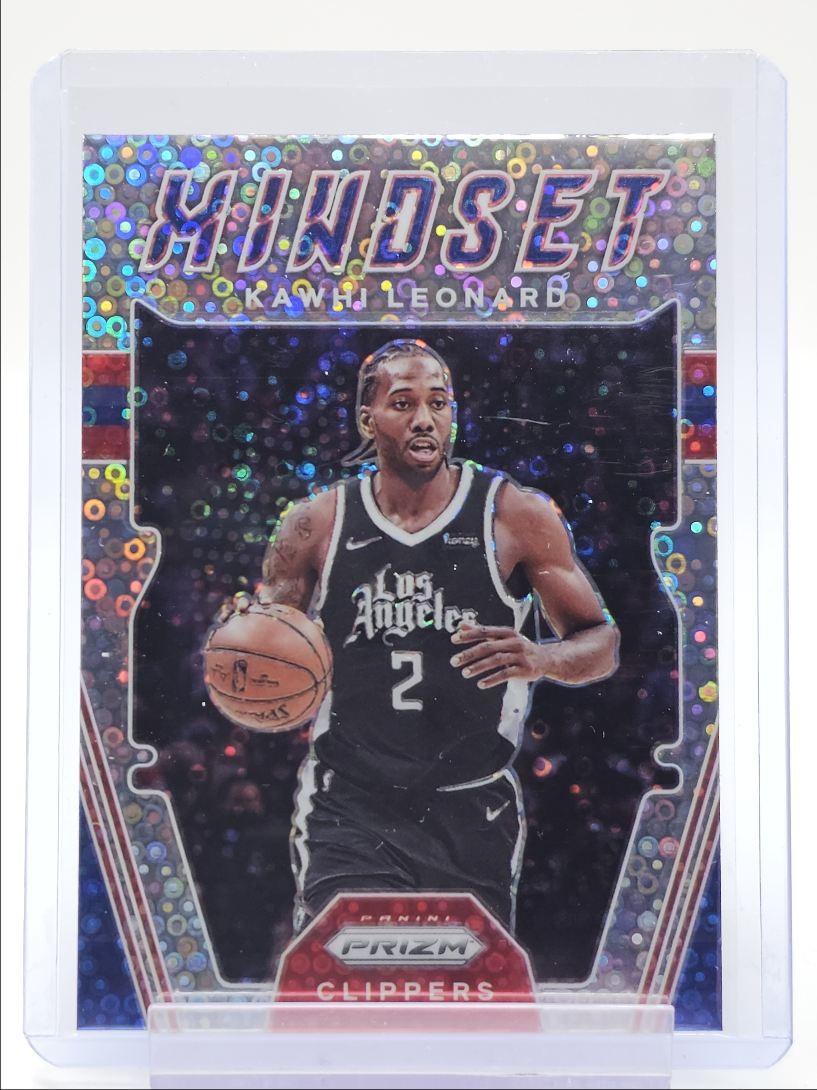 KAWHI LEONARD 2021-22 PANINI PRIZM MINDSET FAST BREAK CLIPPERS #14 Q4588