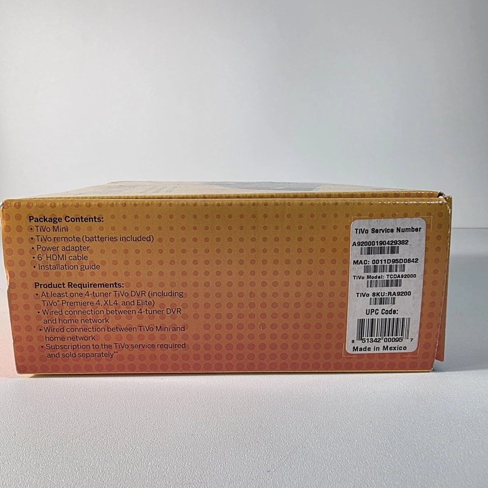 TiVo Mini Streaming Box Service Model TCDA92000 - Image 3 of 4