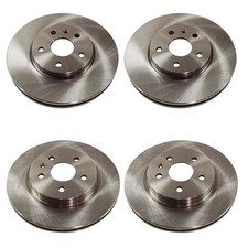 Front and Rear Disc Brake Rotors For 2014-2018 Chevrolet Impala FWD, G Body