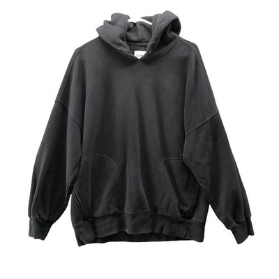 Abercrombie & Fitch Soft Max Essentials Oversized Hoodie Mens M Black Pullover