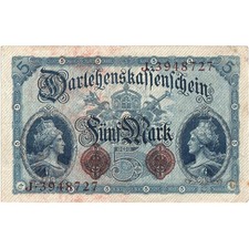[#1293490] Germany, 5 Mark, 1917-08-01, EF