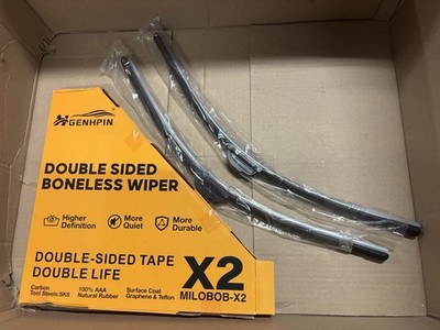 Genhpin Double Sided Boneless Wiper blades 24-24IN