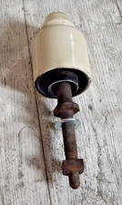 Vintage Antique Ceramic Insulator Telegraph Telephone Pole LNER railway