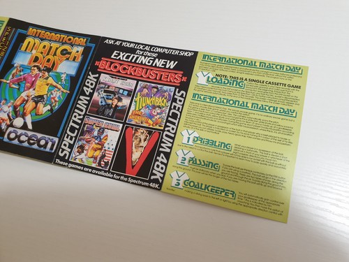 International Match Day 128k - Ocean - Sinclair ZX Spectrum (Tested β
) π© - Picture 5 of 11