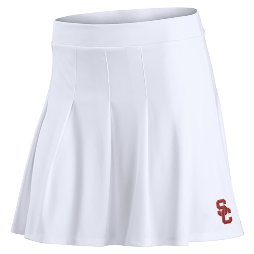 Women's Fanatics White USC Trojans Heritage Primary Skirt - Picture 2 of 3