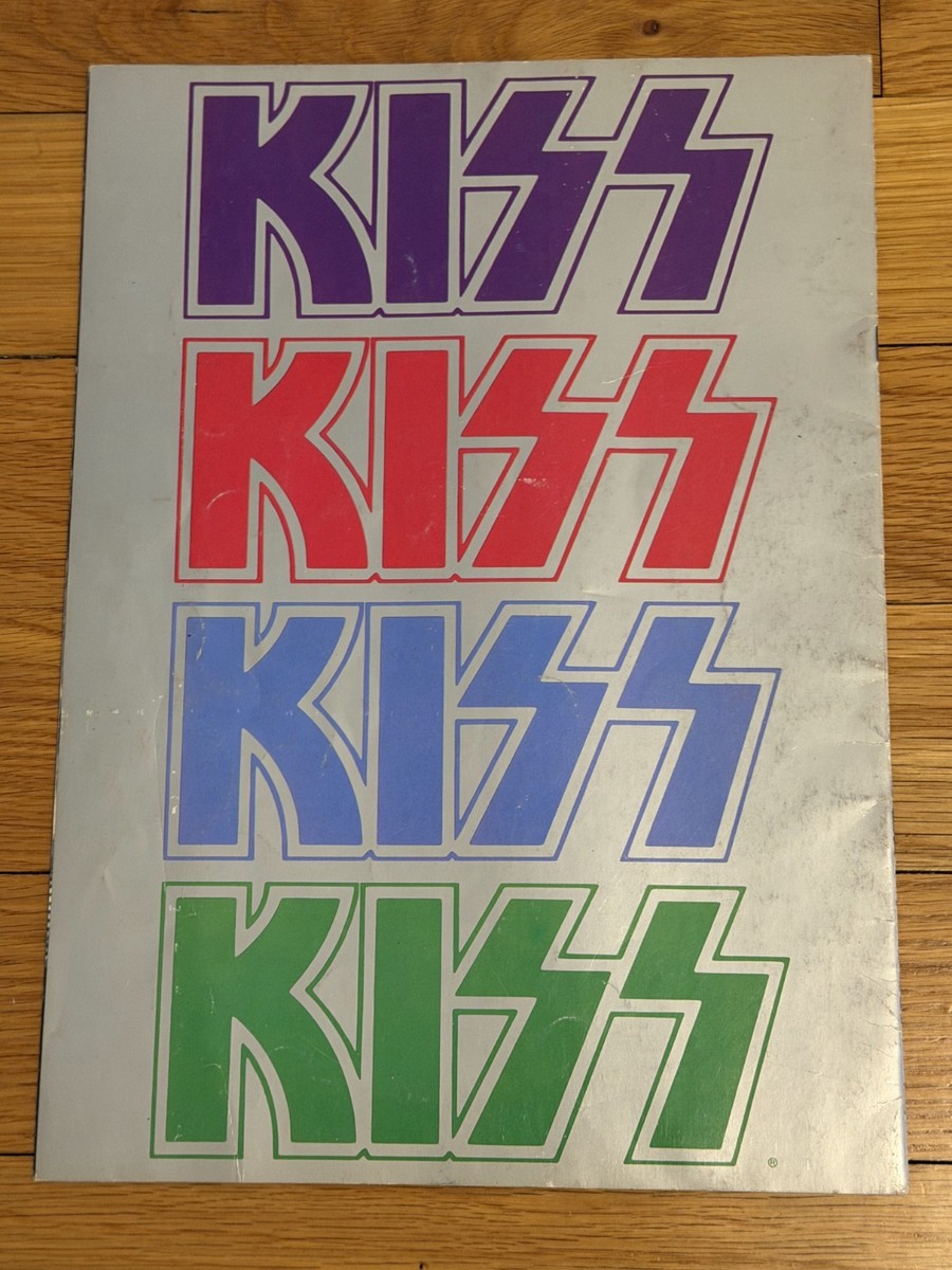 VINTAGE KISS ORIGINAL 1979 DYNASTY TOUR CONCERT PROGRAM BOOK | eBay
