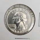 1955 D Washington Quarter BU Uncirculated Mint State 90% Silver 25c US Coin