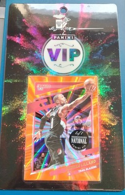 Mega Rare Damian Lillard Trailblazers 2021-22 Panini Donrass VIP 1/1