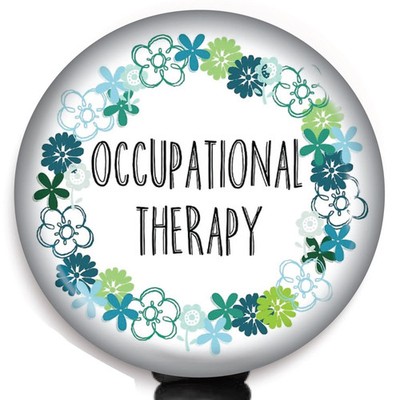 Occupational Therapy Badge Reel, OT Badge Reel, OTA Badge Reel, Occupational
