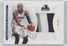 2014-15 Panini National Treasures NBA Rookie Materials 15/99 Adreian Payne 0c2