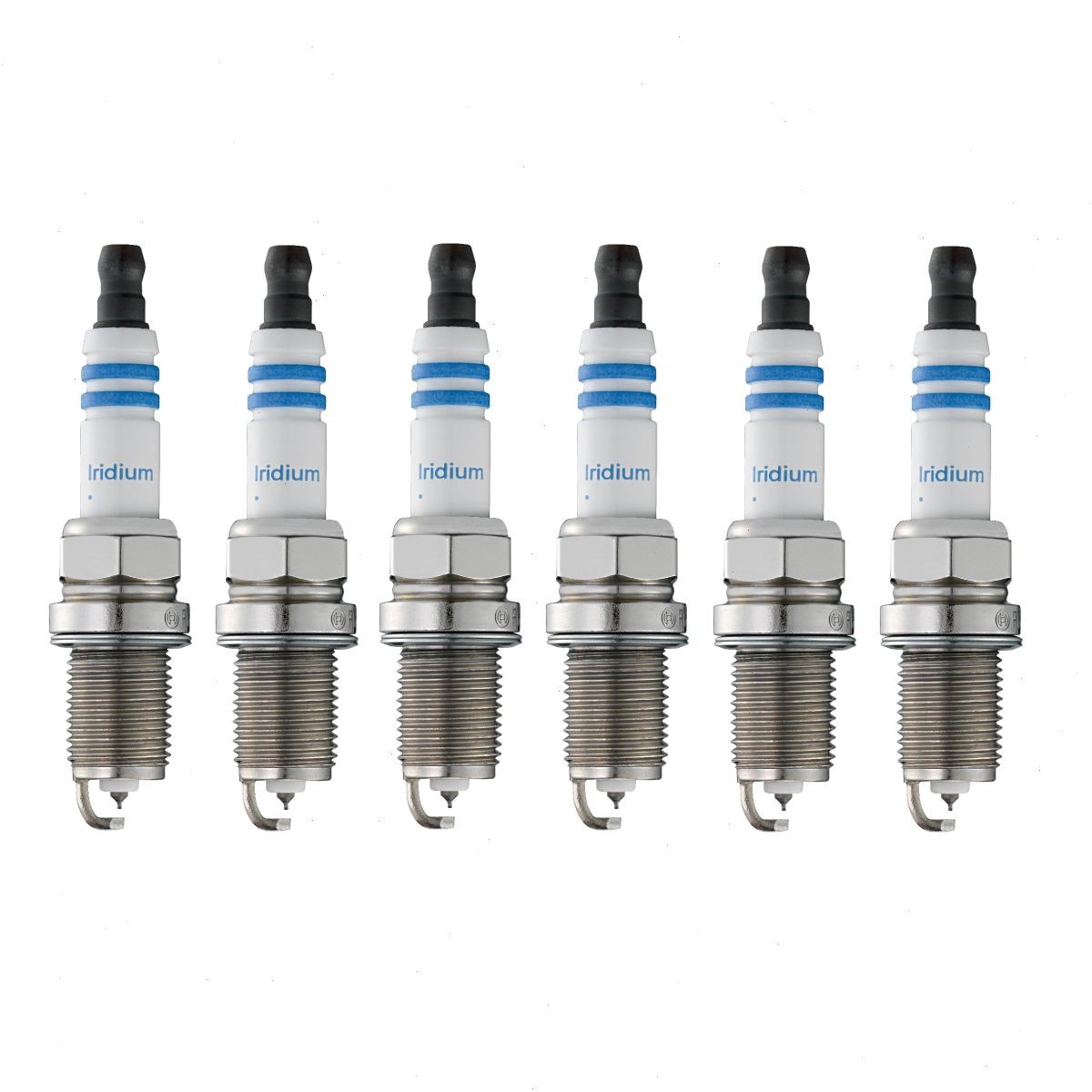 6 pc Bosch Double Iridium Spark Plugs for 1993-1997 Lexus GS300 3.0L L6 ea