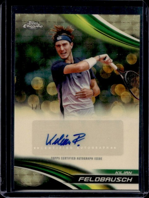 2025 Topps Chrome Kilian Feldbausch Auto I Superfractor #1/1