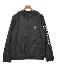 GUESS Men's Blouson Leather Jacket Used B Condition Slim Fit Gray