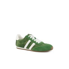 Women's JSlides Peggy Sneaker Green leather