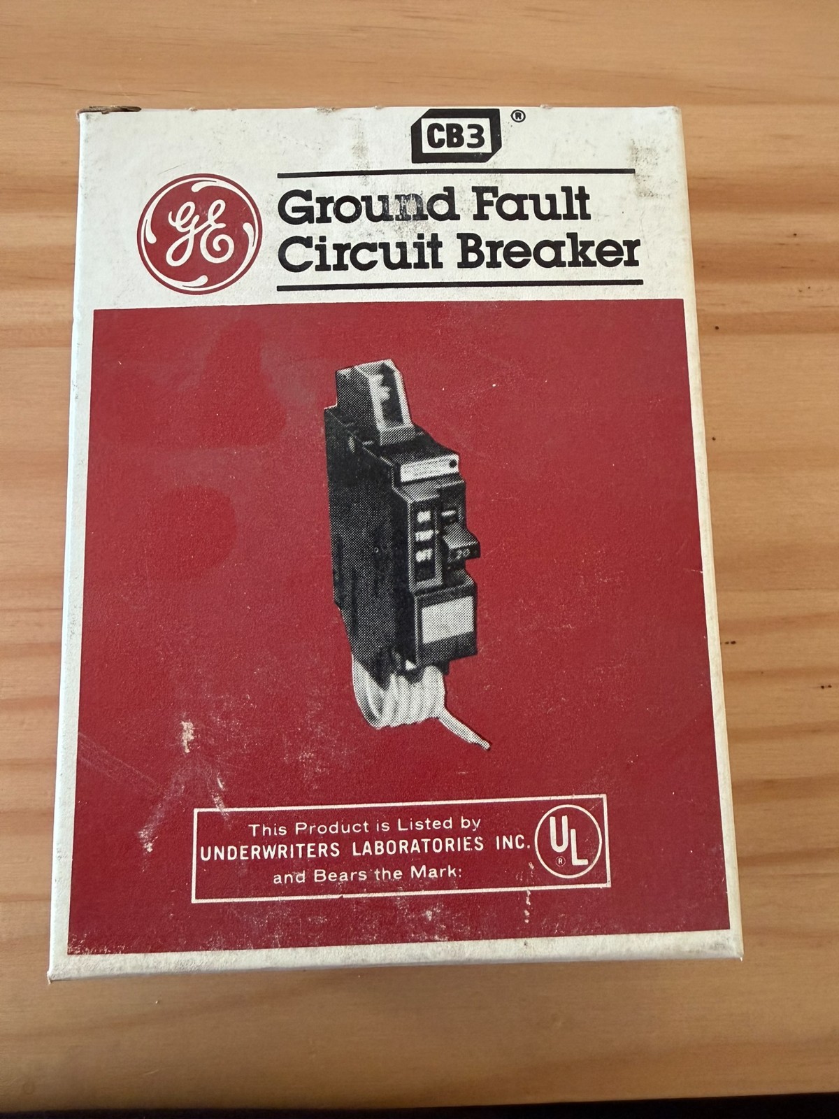 GE THQC1120GF 20 Amp Single Pole Type LUG-LUG GFCI Ground Fault Circuit Breaker