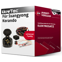 E-Satz 7Polig Universell FüR Ssangyong Korando 08.2019-Jetzt Neu