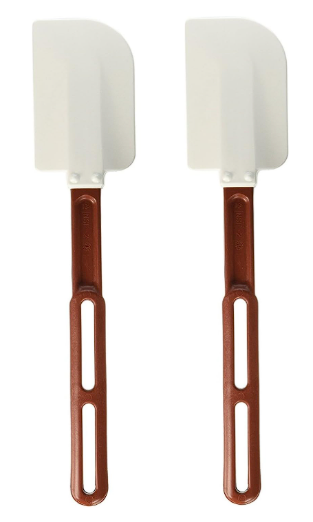 Vollrath 52010 High-Temp Silicone Spatulas 10″ NSF – Set of 2