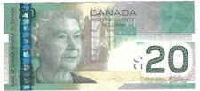 Canada 20 Dollars 2004 (2011) EF  AUU  Macklem/Carney