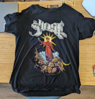 Ghost Cardinal Coppia Rats Metal Rock T Shirt - Prequelle Era - M 