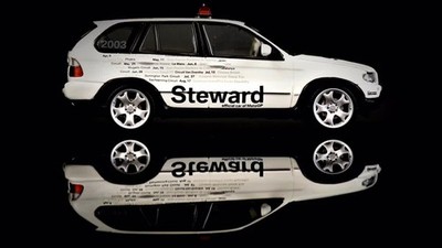 2003 MotoGP BMW E53 X5 Steward Car RARE DEALER PROMO 1/43